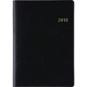 86 ニューダイアリー 黒 A5判 [2018年1月始まり]