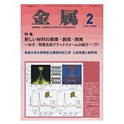 金属 2018年 02月号 [雑誌]
