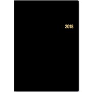 9607 NOLTY 能率手帳A5月間ブロック(黒) [2018年4月始まり]