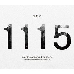 Nothing's Carved In Stone／Live on November 15th 2017 at TOYOSU PIT [Blu-ray Disc]