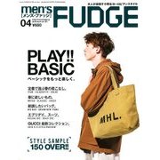 men's FUDGE (メンズ・ファッジ) 2018年 04月号 [雑誌]