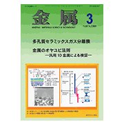 金属 2018年 03月号 [雑誌]