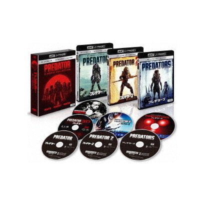 プレデター 4K ULTRA HD トリロジーBOX [UltraHD Blu-ray]