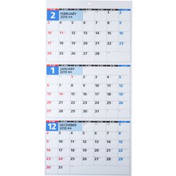 ヨドバシ Com No E5 エコカレンダー壁掛 3ヶ月 変型 19年1月始まり ムック その他 通販 全品無料配達