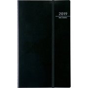 No.90 リングダイアリー スリム （月間ブロック・レフト） A5変型判 [2019年1月始まり]