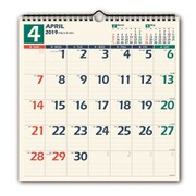 能率 NOLTY 2019年 カレンダー 壁掛け20 A3変型 C127 [カレンダー]