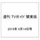 週刊 TVガイド 関東版 2018年 9/14号 [雑誌]
