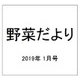 野菜だより 2019年 01月号 [雑誌]