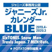 ジャニーズJr.カレンダーBLUE2019.4-2020.3 [カレンダー]