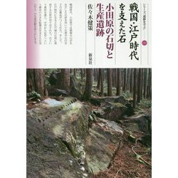 戦国・江戸時代を支えた石 小田原の石切と生産遺跡（シリーズ「遺跡を学ぶ」<132>） [単行本]
