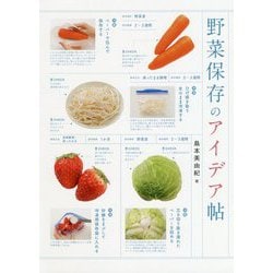 野菜保存のアイデア帖 [単行本]
