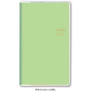 2627 ペイジェムマンスリー スリム-i アイダにメモ 日曜（フレッシュオリーブ） [2020年1月始まり]