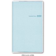 2722 ペイジェムマンスリー スリム 日曜（クワイブルー） [2020年1月始まり]