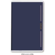 2205 ペイジェムウィークリー コンパクト-i レフト 月曜始まり（ネイビー） [2020年1月始まり]