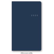 1643 NOLTY アクセスマンスリー 月曜始まり（ネイビー） [2020年1月始まり]