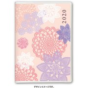 2177 ペイジェムマンスリー リュミエール Petit 日曜始まり(ロータスピンク) [2020年1月始まり]