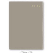 2273 NOLTY エクリB6-5 日曜始まり（グレー） [2020年1月始まり]