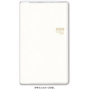 2624 ペイジェムマンスリー スリム-i 日曜始まり（ホワイトピーチ) [2020年1月始まり]
