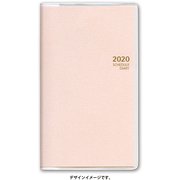 2625 ペイジェムマンスリー スリム-i 日曜始まり（ポムローズ） [2020年1月始まり]