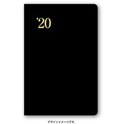 1221 NOLTY 能率手帳2 日本鉄道地図付（黒） [2020年1月始まり]