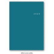 6477 NOLTY アクセスB6マンスリー 日曜始まり（ピーコックグリーン) [2020年1月始まり]