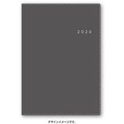 6479 NOLTY アクセスB6マンスリー 月曜始まり（ダークグレー) [2020年1月始まり]