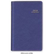 2141 ペイジェムウィークリー うすかる コンパクト メモ 日曜始まり(ネイビー) [2020年1月始まり]