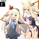 クイーン・エリザベス(CV.上坂すみれ)、ウォースパイト(CV.上坂すみれ)／TVアニメーション『アズールレーン』バディキャラクターソングシングル Vol.2 クイーン・エリザベス&ウォースパイト