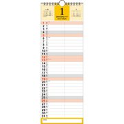 書き込み式シンプルカレンダーA3スリム 2020年 [カレンダー]