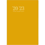 6253 NOLTY 能率手帳4年日誌（黄） [2020年1月始まり]