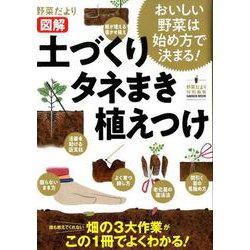 野菜だより図解土づくりタネまき植えつけ－おいしい野菜は始め方で決まる!（Gakken Mook） [ムックその他]