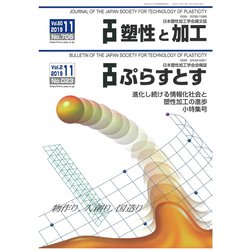 塑性と加工 2019年 11月号 [雑誌]