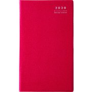 No.670 リベルインデックス10月曜始まり マンスリータイプ 手帳判 ヴィーノ・ベスビオ [2020年4月始まり]