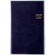 No.801 ビジネス手帳2 レフトタイプ 手帳判 紺 [2020年4月始まり]