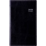 No.821 ニューダイアリーカジュアル1 レフトタイプ 手帳判 ブラック [2020年4月始まり]