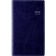 No.822 ニューダイアリーカジュアル2 セパレートタイプ 手帳判 ディープバイオレット [2020年4月始まり]
