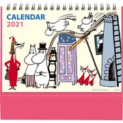 ムーミンの絵が飛び出すポップアップ式卓上カレンダー(学研カレンダー２０２１) [カレンダー]