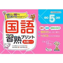 国語習熟プリント　小学5年生　大判サイズ [単行本]