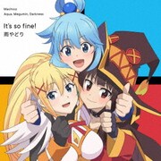 It's so fine!/雨やどり (ゲーム『この素晴らしい世界に祝福を! ~この欲望の衣装に寵愛を!~』テーマソングシングル)