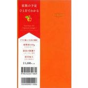 2021年 ファミリープランナー アプリコット・オレンジ（Family Planner Apricot orange） [単行本]