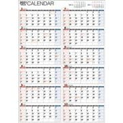 2021年　書き込み式1年カレンダー　A2【K15】 [カレンダー]