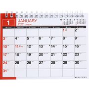 No.E136 エコカレンダー卓上 A6 [2021年1月始まり]