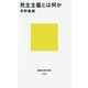 民主主義とは何か(講談社現代新書) [新書]