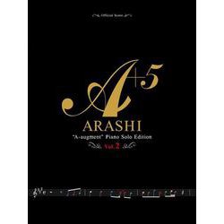 ★『 嵐 ARASHI A+5 』ピアノ楽譜 オフィシャルスコア 5冊★A206 公式ピアノスコア「嵐/A+5（エー・オーギュメント）ピアノ・ソロ