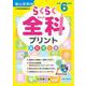 らくらく全科プリント　小学6年生 [単行本]