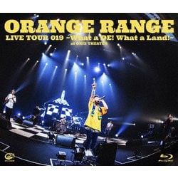 ORANGE RANGE／LIVE TOUR 019 ～What a DE! What a Land!～ at オリックス劇場 [Blu-ray Disc]