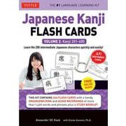 Japanese Kanji Flash Cards Volume 2－Learn the 200 intermediate Japanese characters quickly and easily! 改訂版 [単行本]