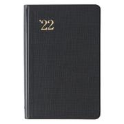 1225 NOLTY 能率手帳3 黒 [2022年1月始まり]