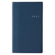 1643 NOLTY アクセスマンスリー 月曜始まり ネイビー [2022年1月始まり]