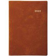 3227　SANNO　ＮＥＷブロック・Ｂ５判（茶）（2022年版1月始まり手帳）<2022年版>(SANNO DIARY) [ムックその他]